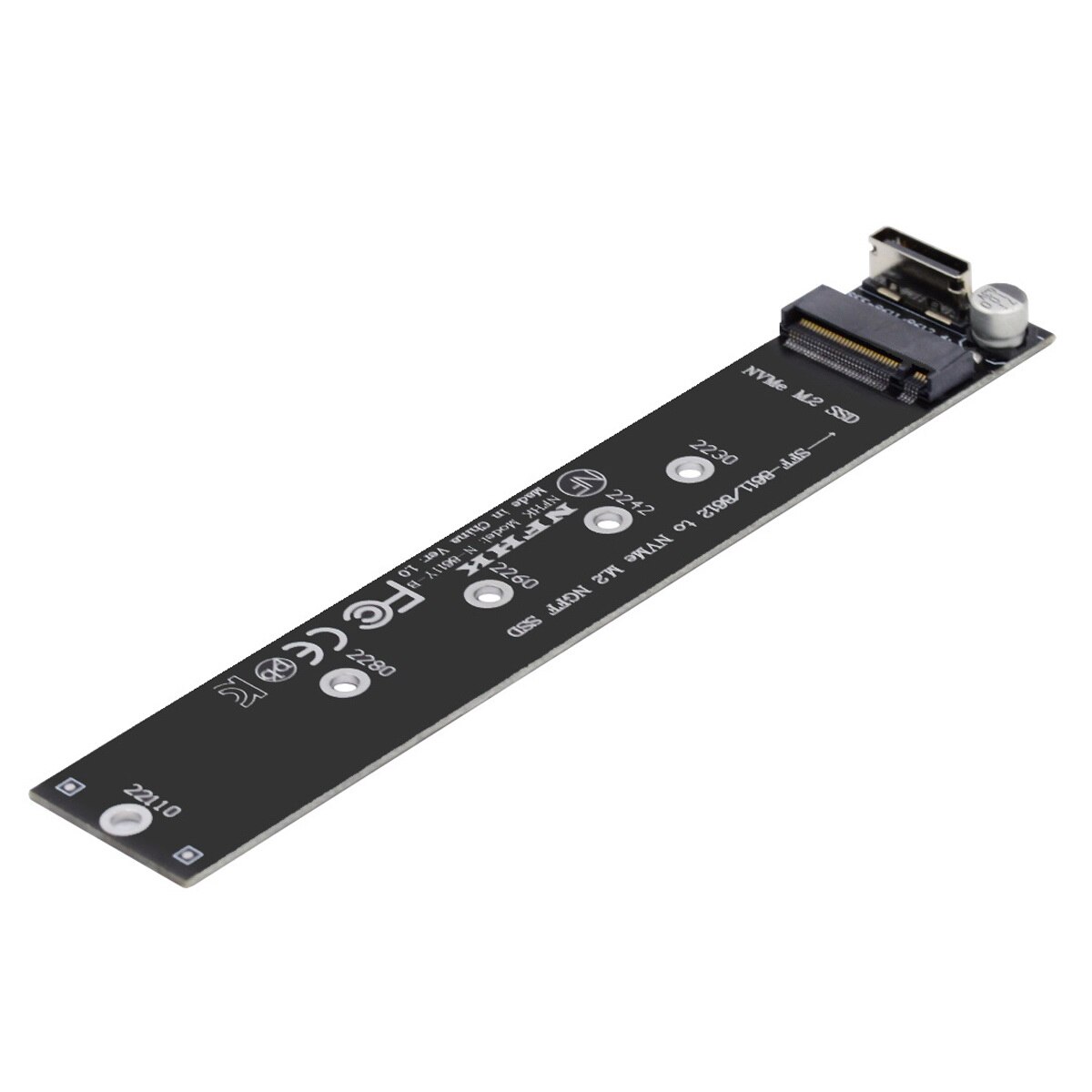 Chenyang NVME PCIe SSD 2280 22110mm Oculink SFF-8612 SFF-8611 to Adapter for Mainboard M.2 Kit NGFF M-Key to